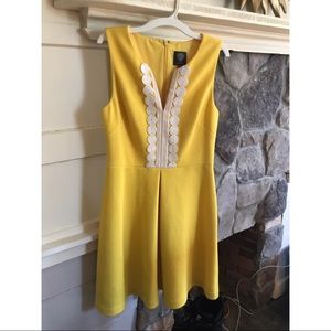 Yellow Vince Camuto Dress